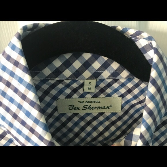 Like New Ben Sherman Men’s Button Down Shirt M - Picture 3 of 5
